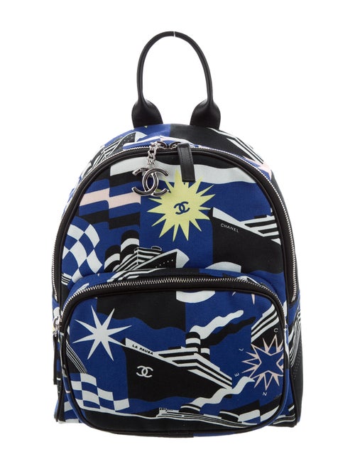 Chanel 2019 La Pausa Bay Backpack black