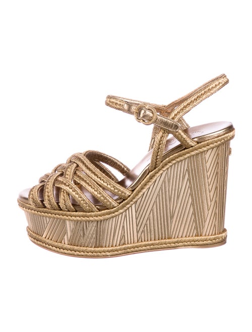 Chanel Espadrilles Gold