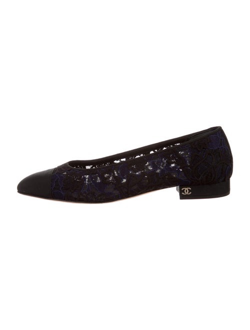 Chanel Flats Blue