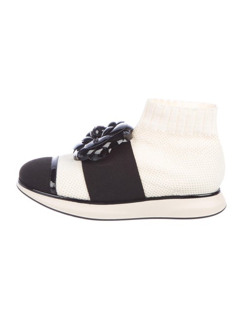 Chanel Sock Sneakers Sneakers White