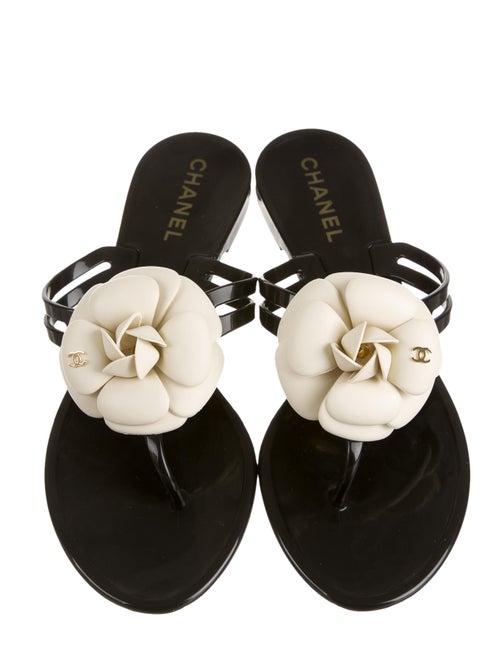 Chanel Camellia Sandals Shoes CHA49910 The RealReal