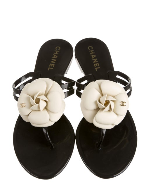 Chanel Camellia Sandals Shoes CHA49910 The RealReal