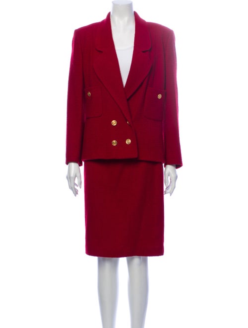 Chanel Vintage 1990's Skirt Suit Wool