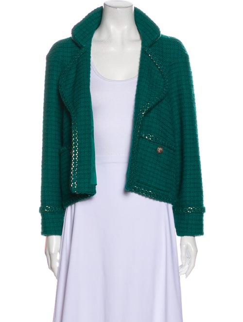 Chanel 2015 Paris-Salzburg Evening Jacket Green
