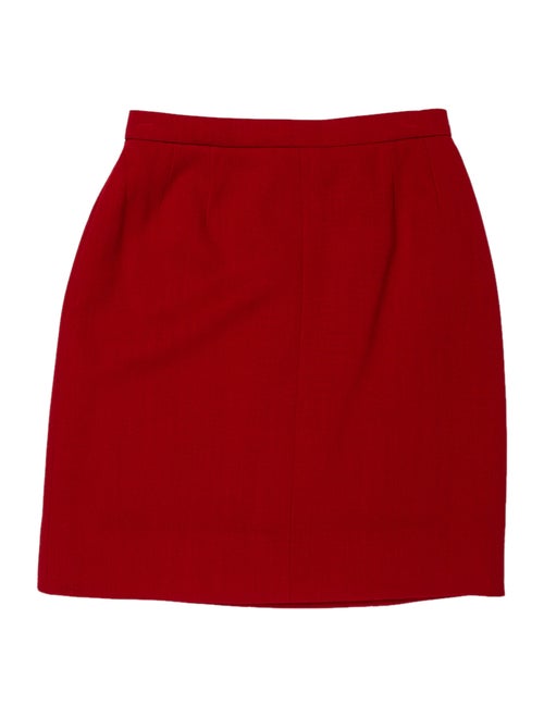 Chanel Vintage Mini Skirt Wool
