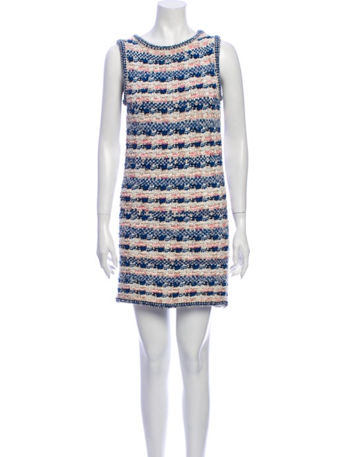 Chanel 2015 Mini Dress Blue