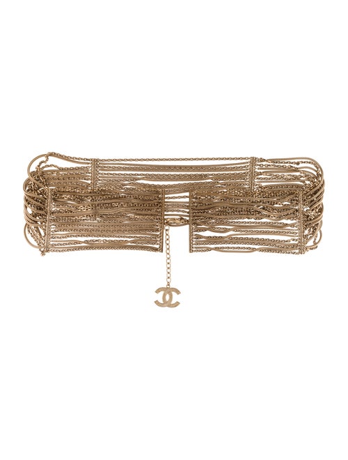 Chanel CC Chain-Link Belt Gold