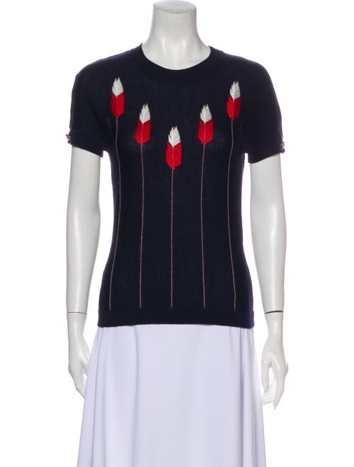 Chanel 2014 Paris-Dallas T-Shirt Blue