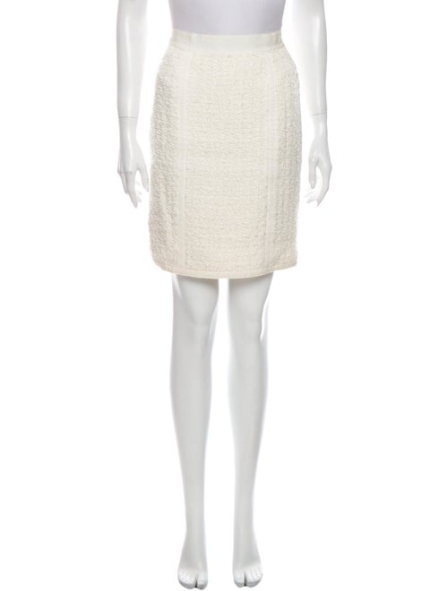 Chanel Vintage Knee-Length Skirt Metallic