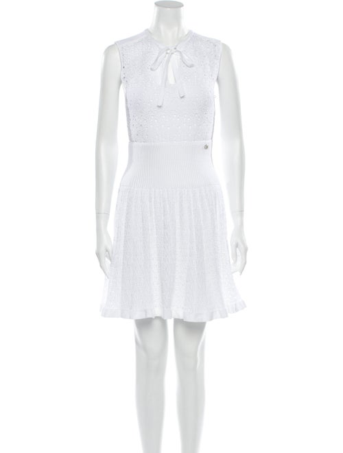 Chanel 2016 Mini Dress White