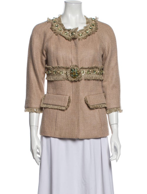 Chanel 2018 Linen Evening Jacket