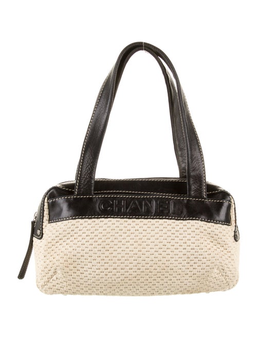 Chanel Crochet Shoulder Bag black