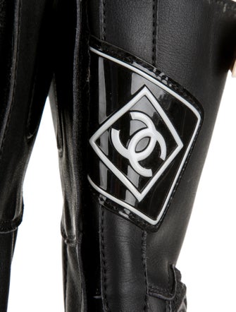 Chanel Motocross Boots