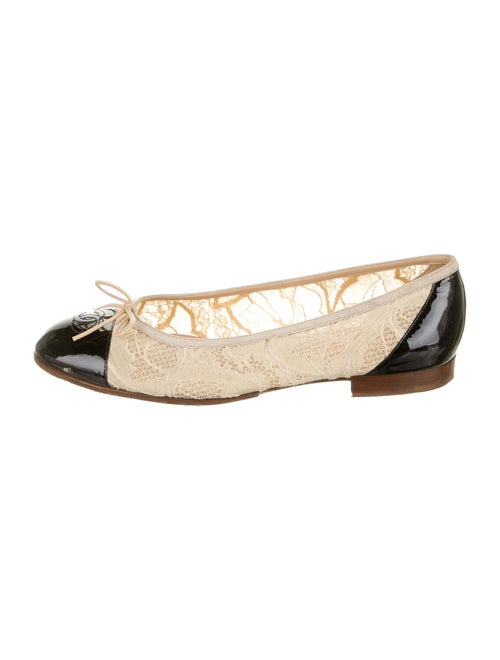 Chanel Printed Ballet Flats