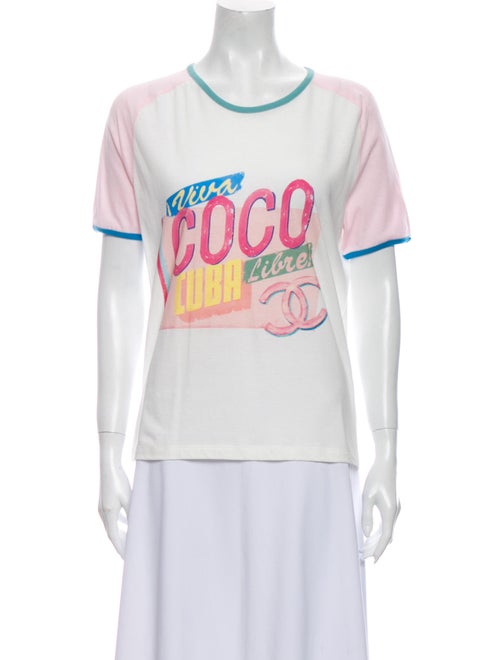 Chanel 2017 2017 Paris-Cuba T-Shirt T-Shirt White