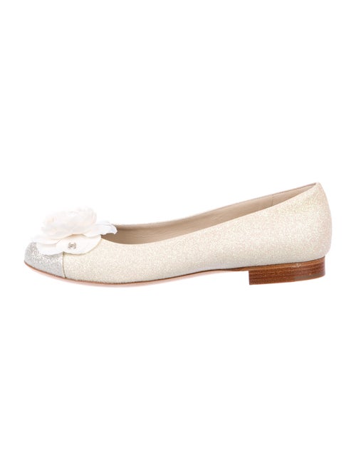 Chanel 2013 Camellia Accent Flats