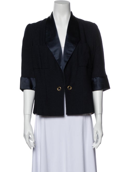 Chanel Vintage Evening Jacket Blue