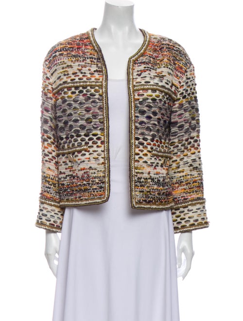 Chanel 2017 Printed Evening Jacket