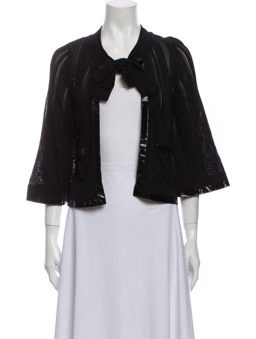 Chanel 2007 Scoop Neck Sweater Black