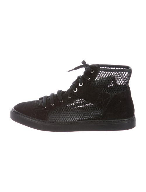 Chanel Printed Sneakers Black