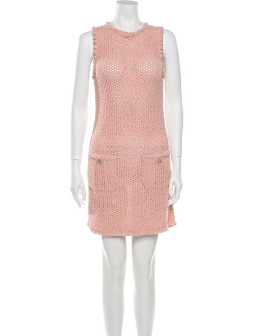 Chanel 2017 Mini Dress Pink