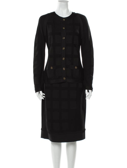 Chanel 2010 Paris-Shanghai Dress Set Black