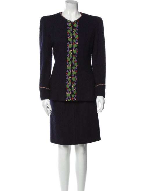 Chanel Vintage 1997 Skirt Suit Wool