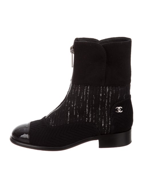 Chanel CC Metallic Boots Boots Metallic