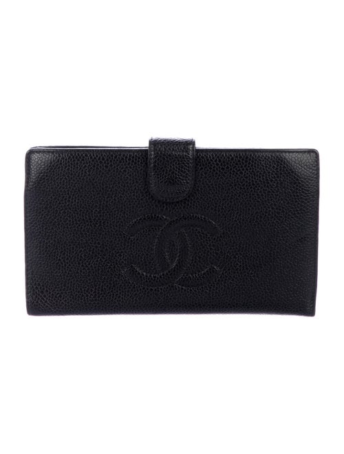 Chanel Timeless French Purse Wallet Black