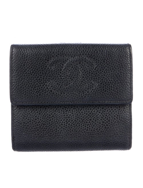 Chanel Timeless French Purse Wallet silver