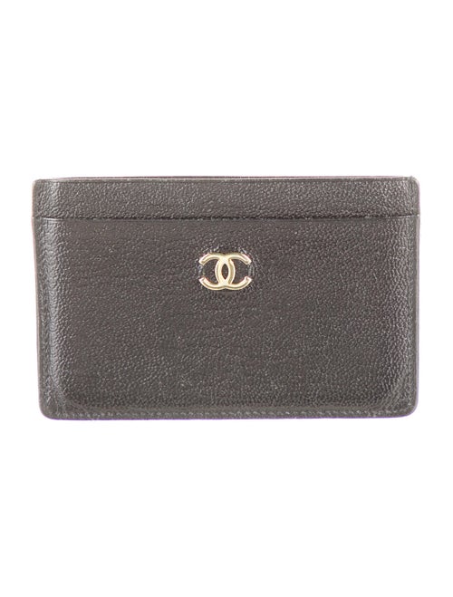 Chanel Vintage CC Cardholder Black