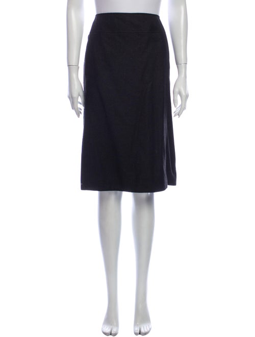 Chanel 1998 Knee-Length Skirt Wool