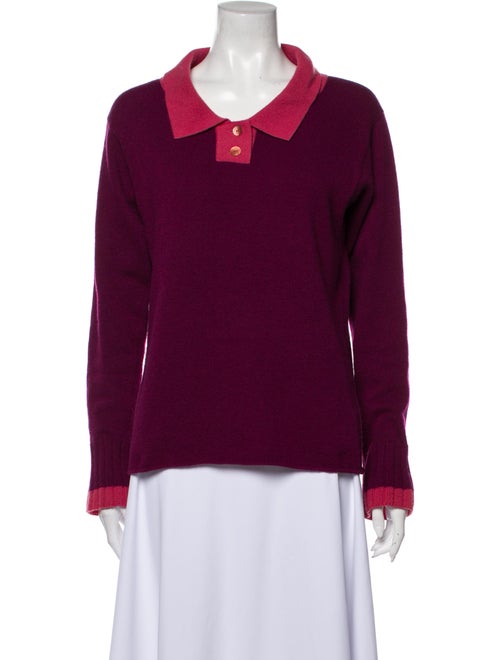 Chanel Vintage 2000 Sweater Purple