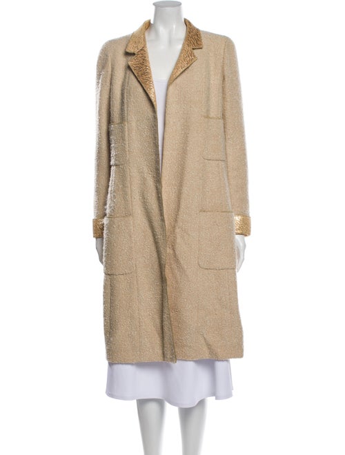 Chanel Vintage 1996 Fur Coat Metallic