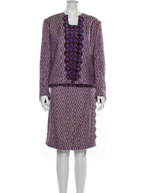 Chanel Vintage 1997 Skirt Set Wool