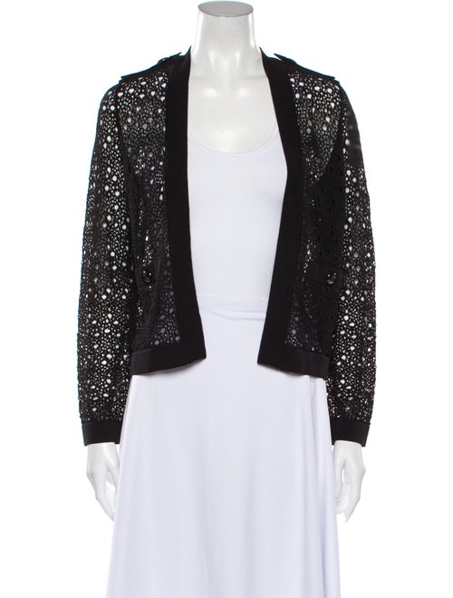 Chanel 2016 V-Neck Sweater Black
