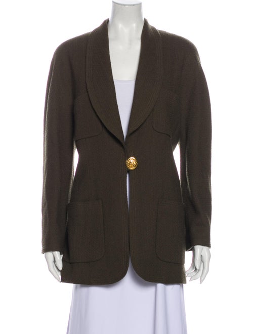 Chanel Vintage Coat Green