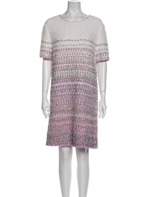 Chanel 2018 Mini Dress Metallic