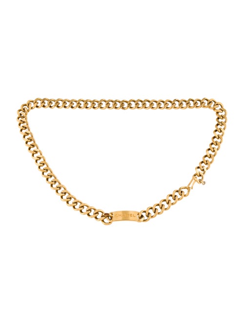Chanel Vintage Chain-Link Belt Gold