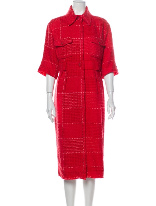 Chanel 2007 Midi Length Dress Pink