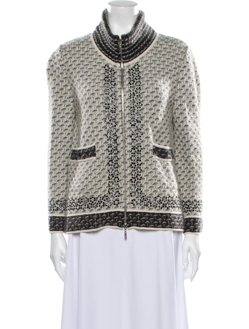 Chanel 2010 Tweed Pattern Cape