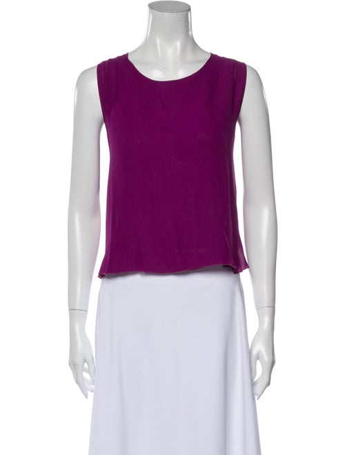 Chanel Vintage 2001 Crop Top Purple