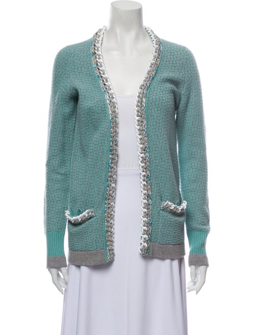 Chanel 2014 Cashmere Sweater Green
