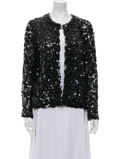 Chanel Vintage Crew Neck Sweater Black