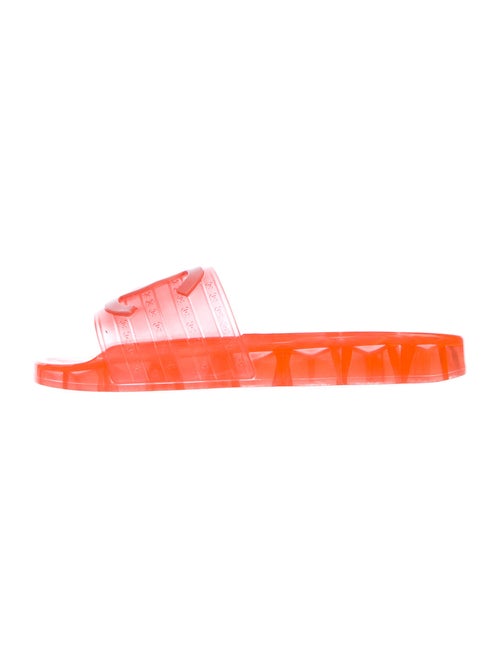 Chanel 2019 CC Logo Slides Slides Orange