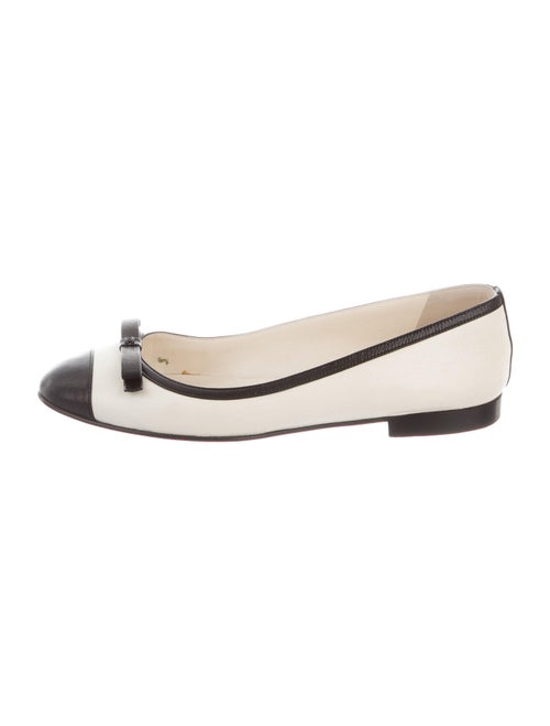Chanel 2010 Leather Ballet Flats