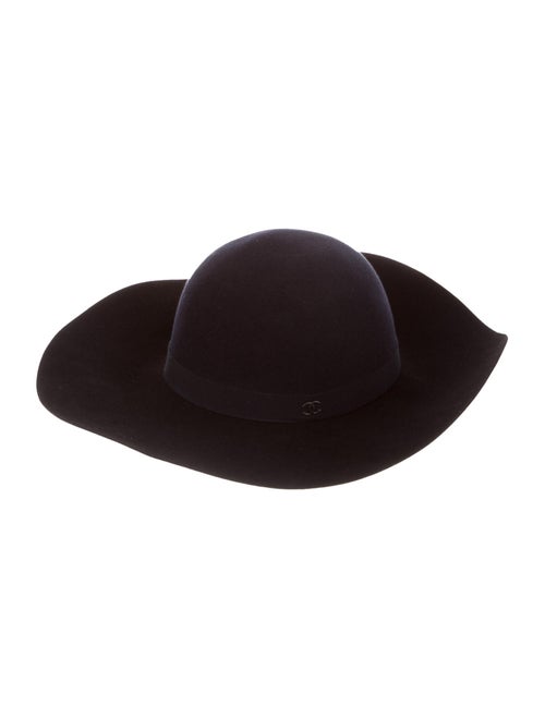 Chanel CC Felt Hat Black