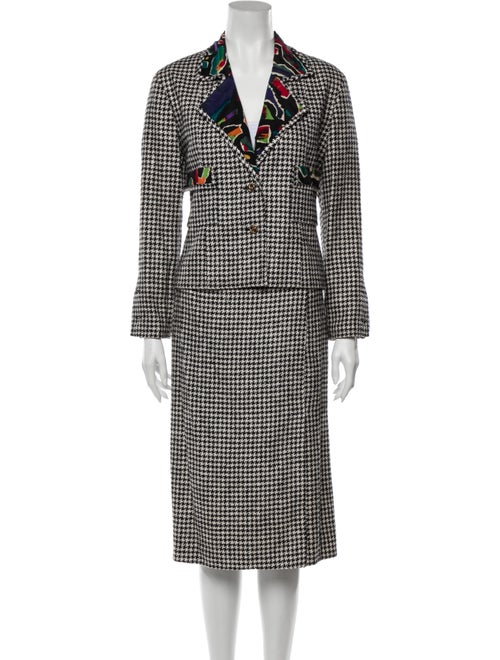 Chanel Vintage Silk Skirt Suit