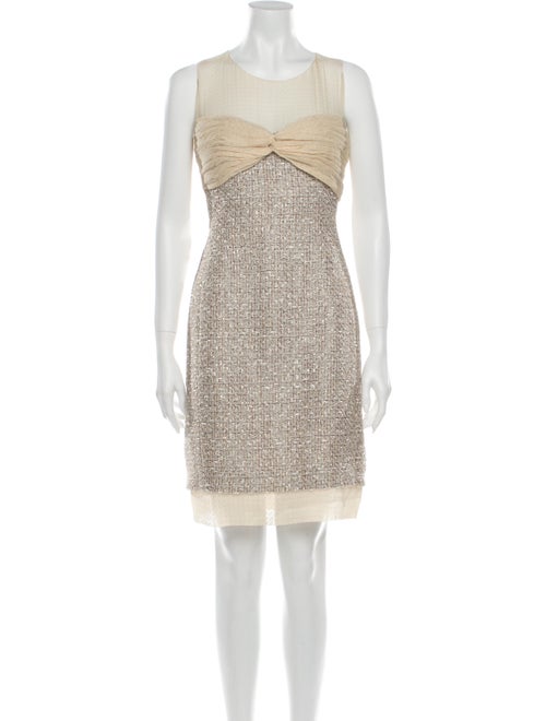 Chanel 2005 Mini Dress Brown