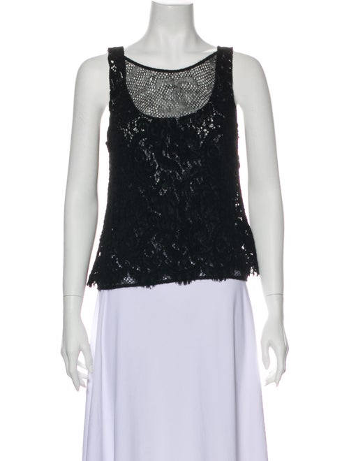 Chanel 2016 Paris-Rome Top Black